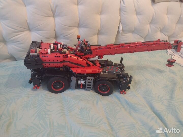 Lego technic rough terrain crane кран 42082