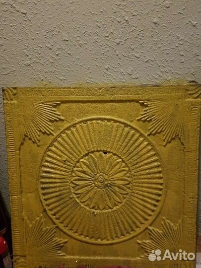 Старые плиты из чугуна