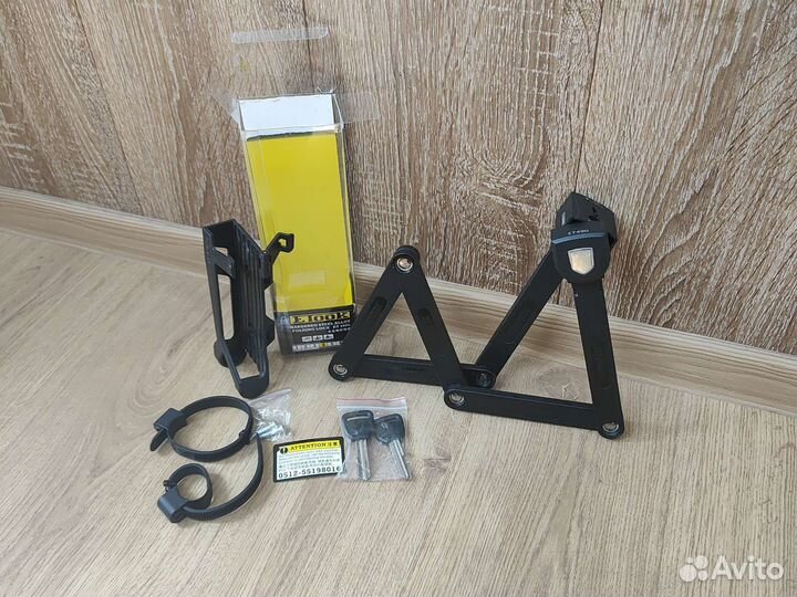 Складной замок на велосипед ETook ET490L