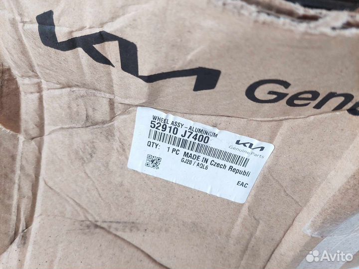 Kia Ceed c 18 диск колесный 17