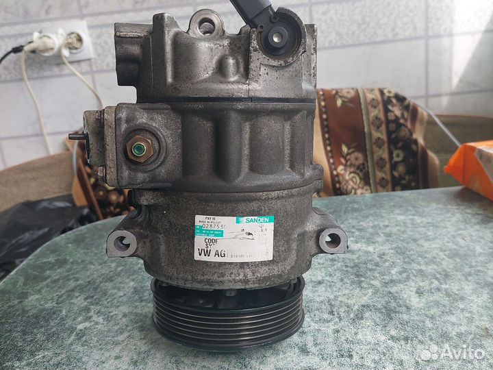 Компрессор кондиционера skoda superb