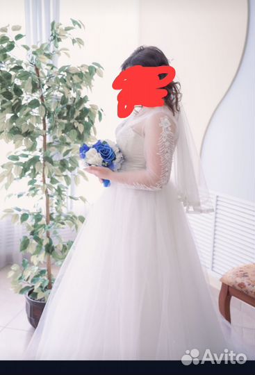 Свадебное платье 44 46 48
