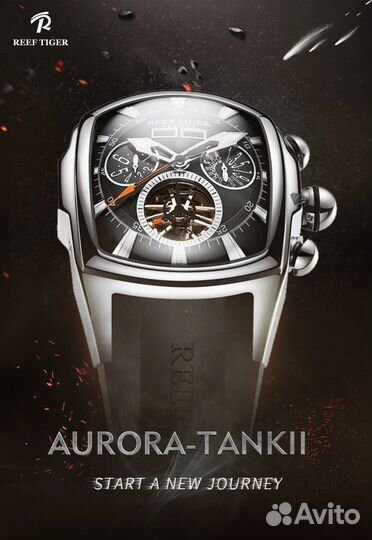 43034 Мужские часы Reef Tiger Aurora