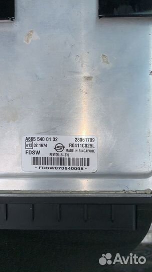 Эбу (мозги) ssangyong rexton 2. (2.7 diesel)