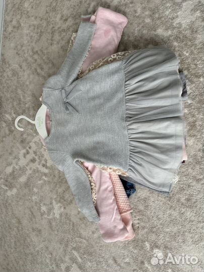 Пакет вещей на девочку 68 74 hm mothecare zara