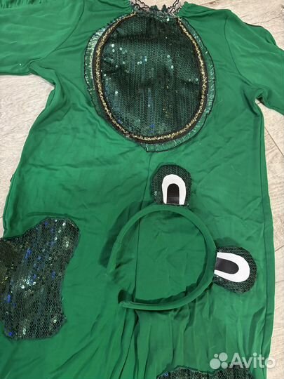 Новогодний костюм лягушонка 110