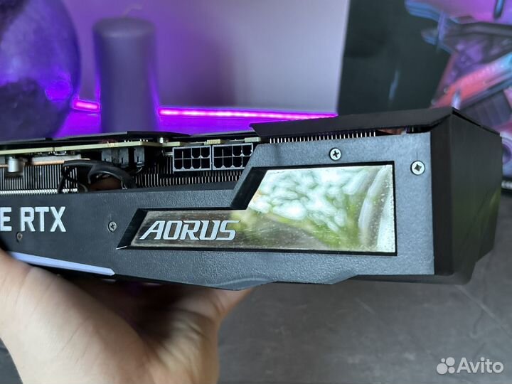 Видеокарта RTX 3070 8GB Gigabyte Aorus Master