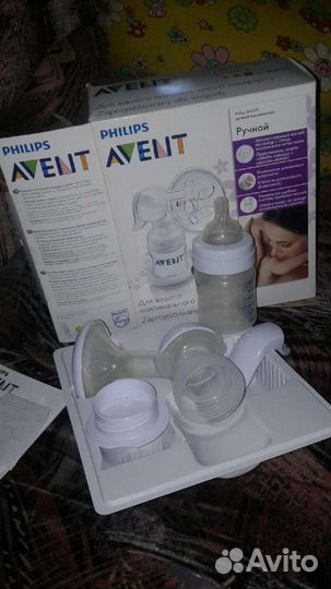 Молокоотсос avent ручной