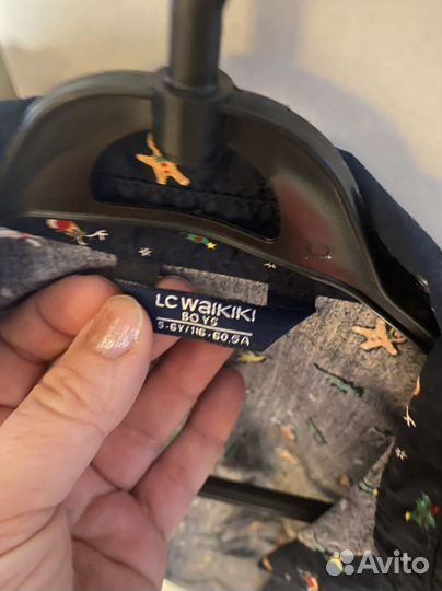 Рубашка новогодняя 5-6 лет