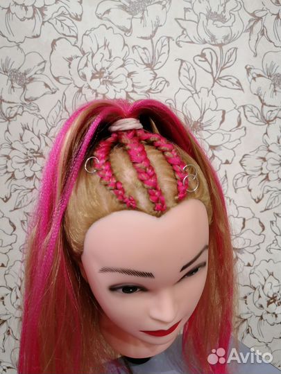 Косы с канекалоном и без