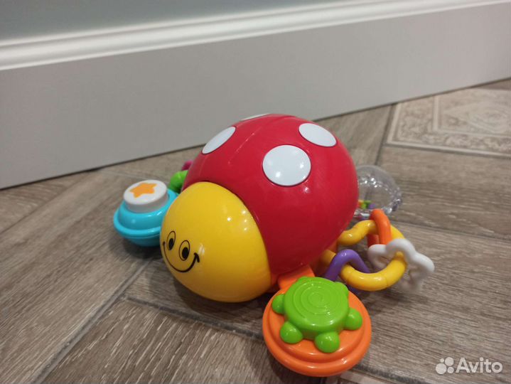 Божья коровка, интерактивная развивающая игрушка