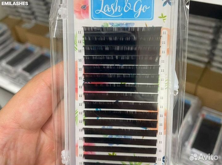 Ресницы для наращивания lash&go D