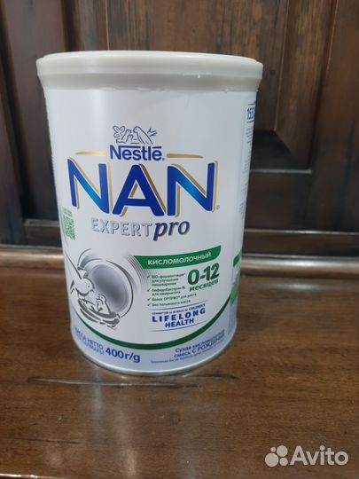 Nan смесь кисломолочная
