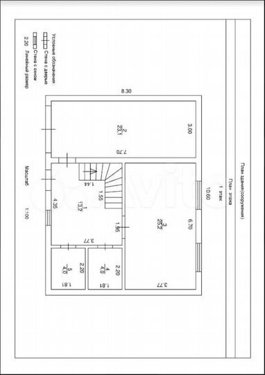 Дом 130 м² на участке 8 сот.