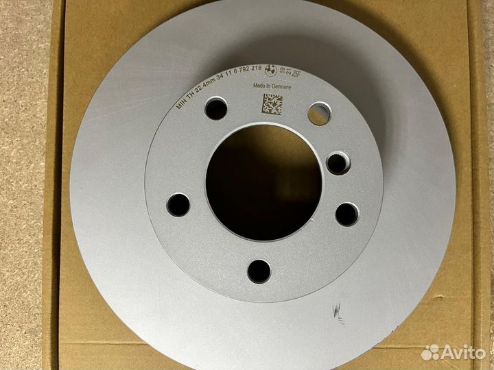 Диски тормозные передние BMW 34116792219