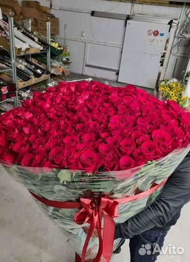 Высокие розы 150 160 170 180 190см доставка Москва