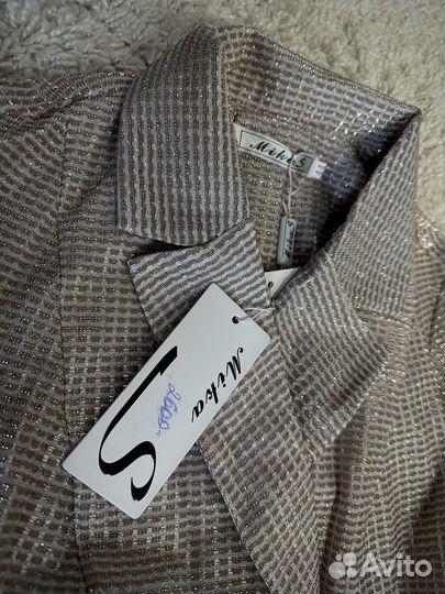 Комбинезон ромпер блестящий новый