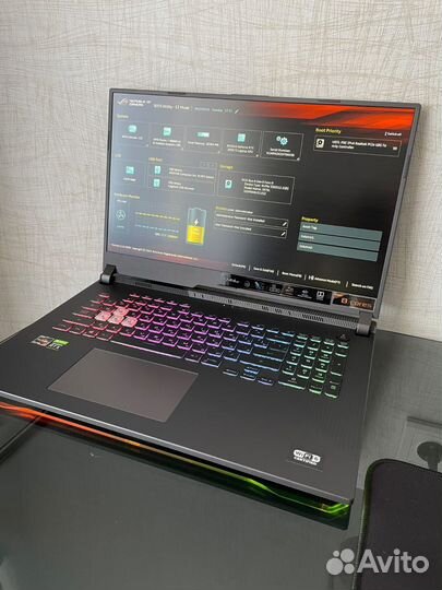 Игровой ноутбук asus rog strix g17