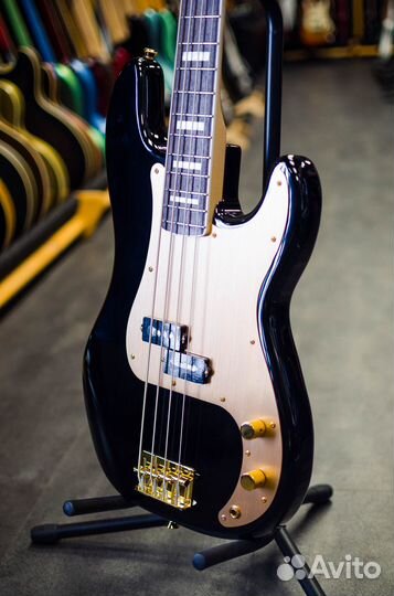 Fender Squier Anniversary Precision Bass LRT Black