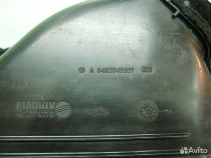 Воздуховод приточный Mercedes ML350 W166