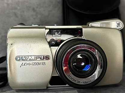 Пленочный Olympus Mju Zoom 105 (Date) с чехлом