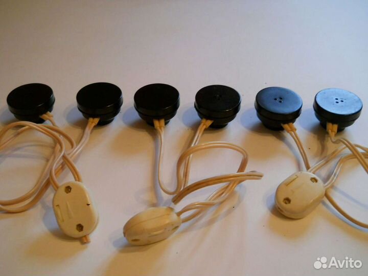 Наушники Тон-2М времён СССР, 6 штук