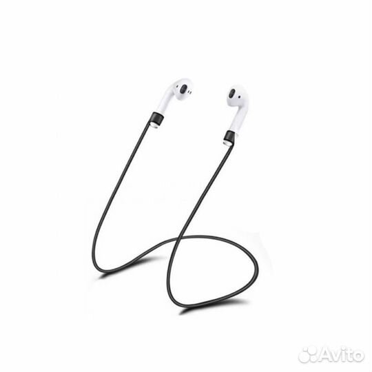 Шнурок силиконовый для беспроводных наушников