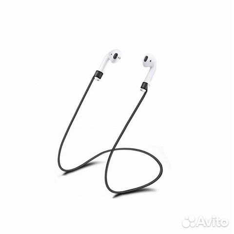 Шнурок силиконовый для беспроводных наушников