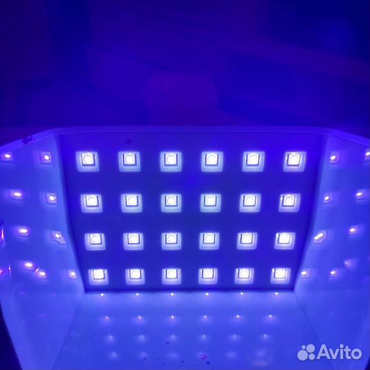 Лампа пылесос для маникюра 2-в-1