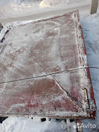 Ворота во двор (аллюминий)