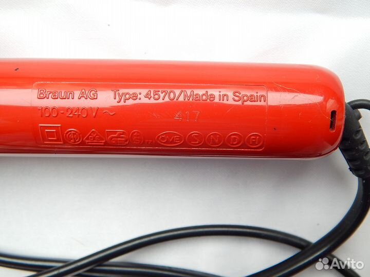 Електрощётка для завивки волос Испания