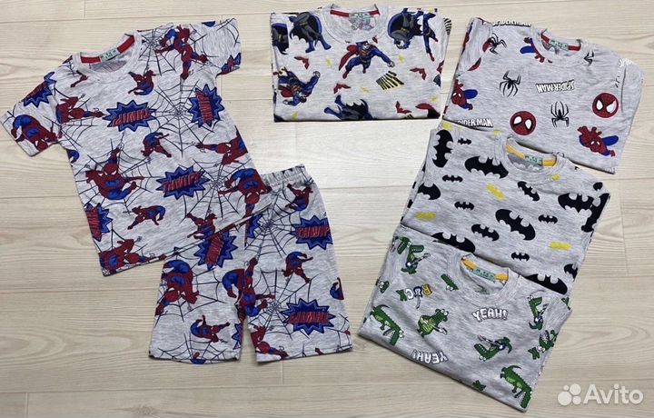 Детский костюм Бетмен и Человек паук Турция