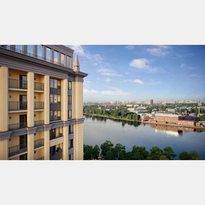 3-к. квартира, 83,5 м², 8/18 эт.