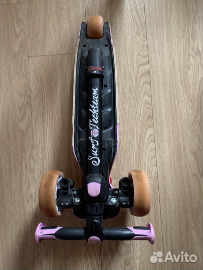 Самокат трехколесный Surf girl