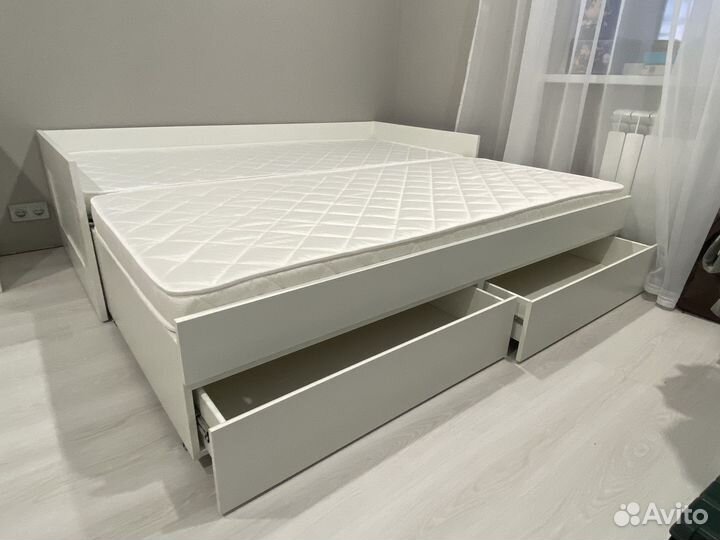 Кровать двухспальная раздвижная IKEA