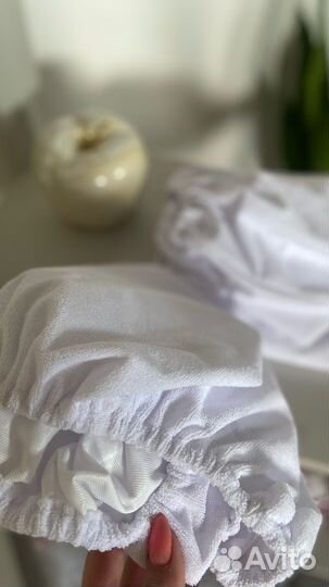 Наматрасник на резинке на кроватку детскую