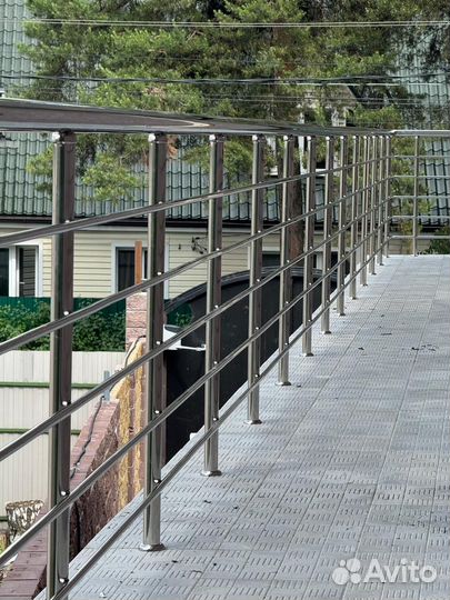 Перила из нержавеющей стали