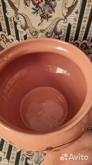 Жаровня керамика новая 4 л