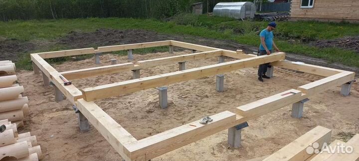 Фундамент жб сваи