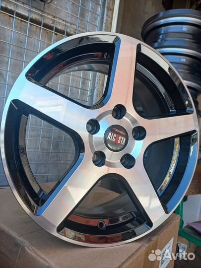 Диски R16 5x114.3 Alcasta M62 BKF