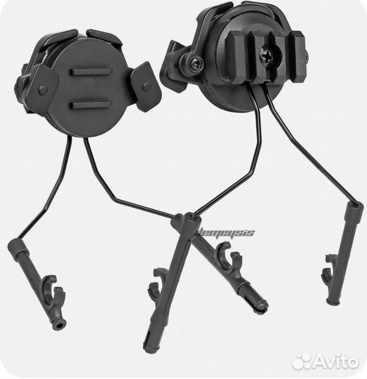 Крепление под активные наушники на шлем