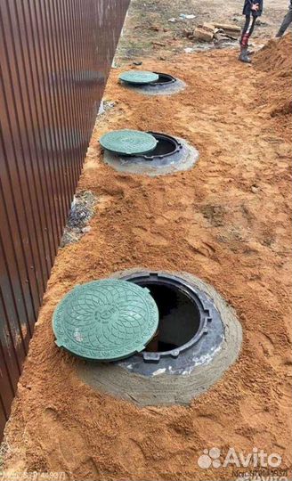 Септики под ключ из бетонных колец