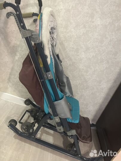 Коляска санки