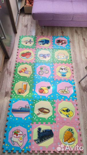 Коврик-пазл