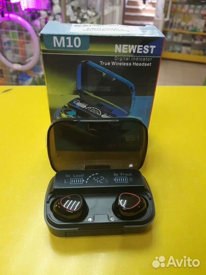 Блютуз-гарнитура стерео M10