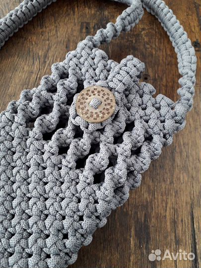 Сумка макраме