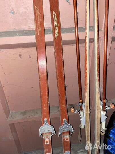Лыжи деревянные СССР