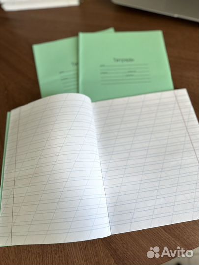 Тетради в косую линейку 12 л, 32 шт