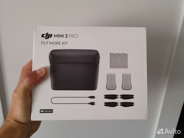 Комплект DJI Mini 3 Pro Fly More Kit