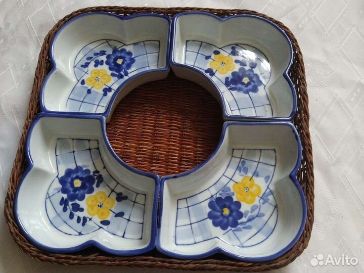 Менажница.фаянс